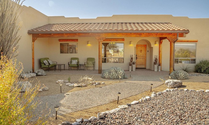 Cornville House | Hot Tub! 2 acre oasis near Sedona and Page Springs Wineries. Mountain View!