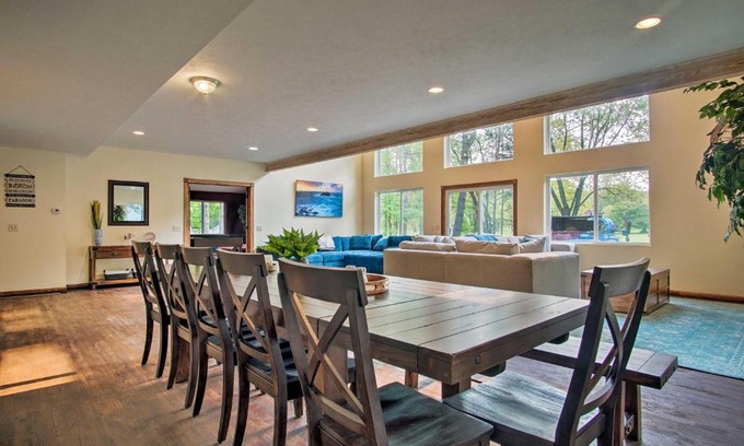Whitehall House | Hot Tub and Game Room Spacious Whitehall Home!