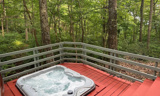 Wintergreen House | Hot Tub! FAST WiFi, Firepit! Hiking off Property! 70"&60” HDTVs Cozy 4BR House.