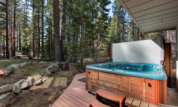 Tahoe Village House | Hot Tub, Fire Pit, Wet Bar, Near Trails, Sleeps 10