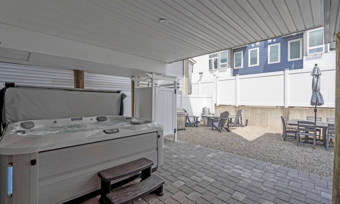 Ortley Beach House | Hot Tub, Game Room, Rooftop Deck with Bay Views