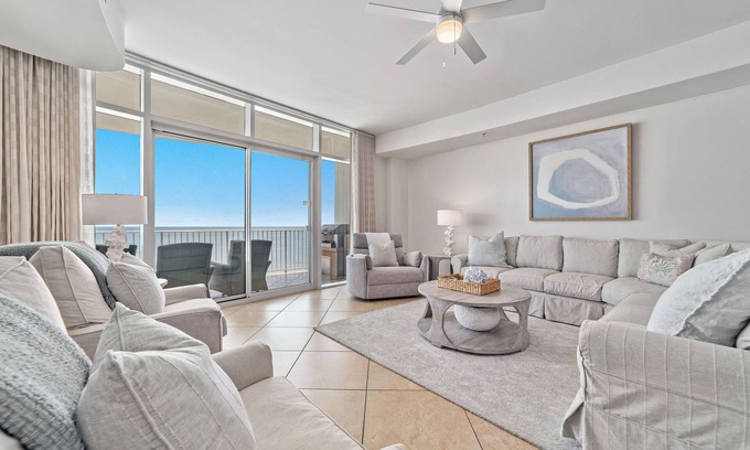Orange Beach Condo | Hot Tub & Grill on Private Balcony | Luxury Beachfront Condo | My Beach Getaways