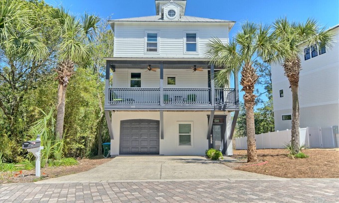Summer Breeze House | Hot Tub Large Home Great Views and Steps to Beach
