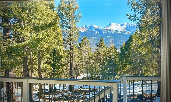 Woodland Park House | Hot Tub, Pikes Peak Views, Foosball Table, Exercise Equipment