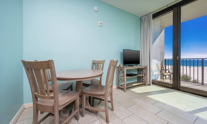 Gulf Shores Condo | HOTEL on the BEACH! Fully Equipped Kitchen! Condo-style Suite!