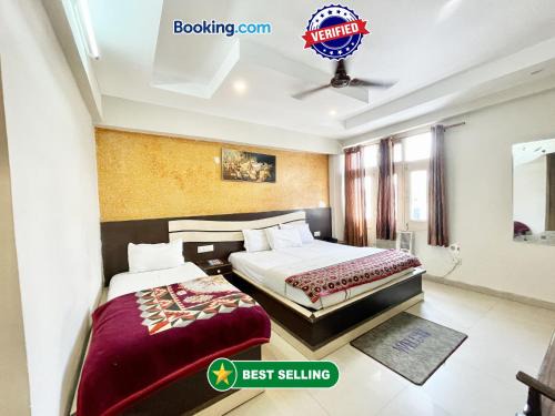 Haridwar Hotel | HOTEL SUVIDHA ! HARIDWAR होटल सुविधा ஹோட்டல் சுவிதா fully-Air-Conditioned-hotel, lift-wifi-and-Parking-availability near Ganga Ghaat and Mansa Devi Temple - 2