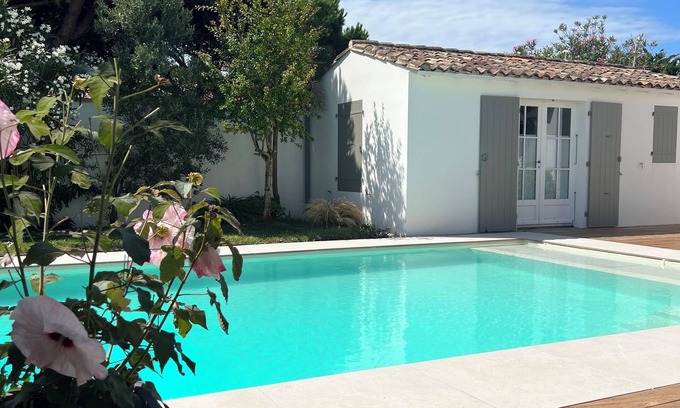 Saint-Clement-des-Baleines House | HOUSE 4 Stars, Ré's style, with pool