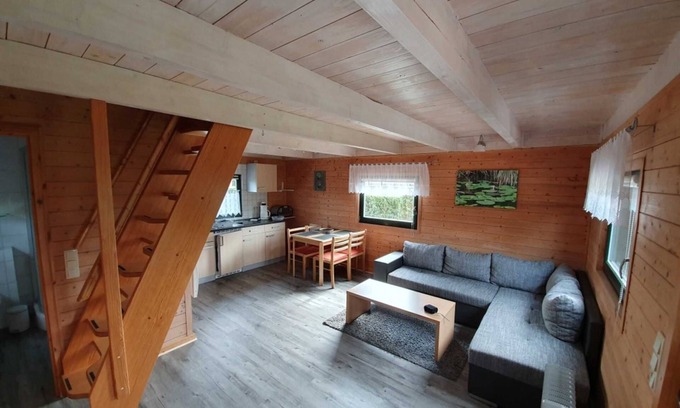 Zwenzow House | House 2 and 3 - NEW! Holiday Homes Auszeit - at the large Labussee