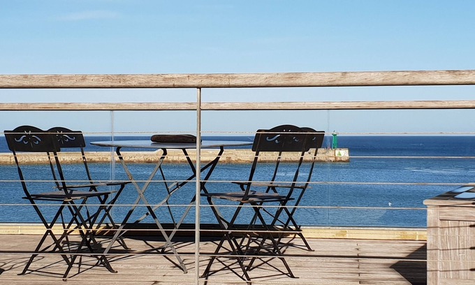 Port-en-Bessin-Huppain House | HOUSE 4 * SEA VIEW TERRACE SEASIDE NORMANDY CALVADOS BEACH OMAHA BEACH