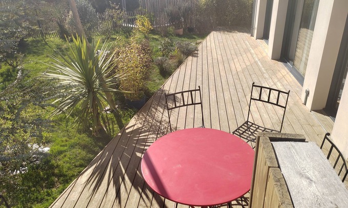 Saint-Pair-sur-Mer House | House 7 pers, Saint-Pair sur mer, 15mn walk to the beach, free bus, garden