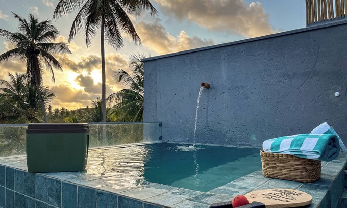 Sao Miguel dos Milagres Apartment | House Essence Miracles. Beautiful View and Private Pool. 200m from Riacho Beach