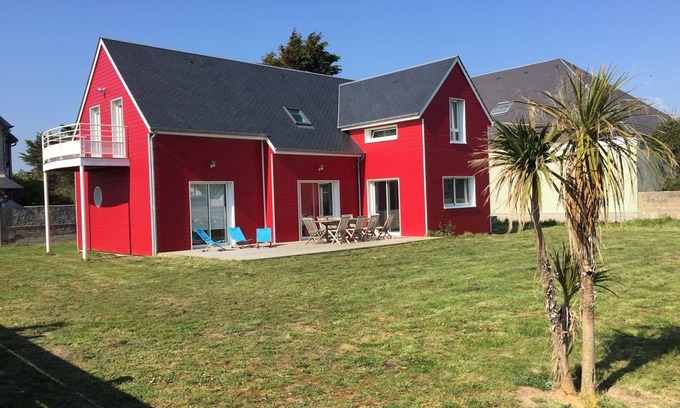 Denneville House | House classified wood 4 * 50m from the beach - 12 pers - Denneville - Cotentin