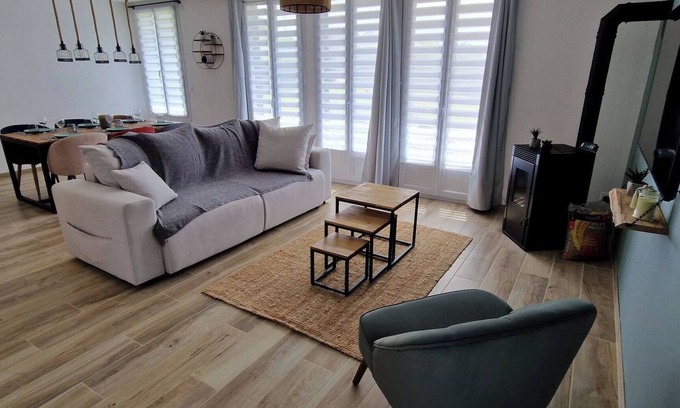 Belleville-sur-Mer Apartment | House for 4 To 6 Peoplec