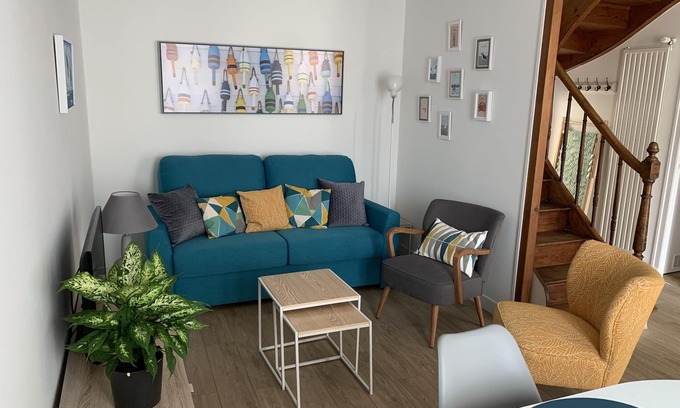 Perros-Guirec House | House for 5 peoples on the harbour.