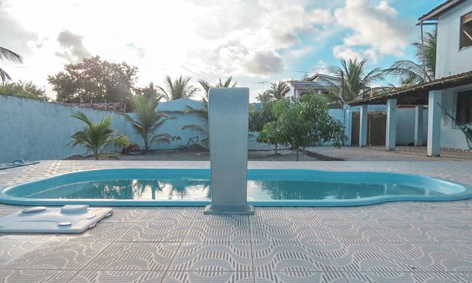 Guaibim House | House in Guaibim with swimming pool - 5 bedrooms (2 suites and 1 bedroom with air conditioning).
