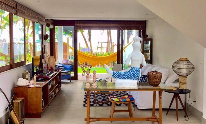 Garapua House | House in paradise in front of the sea in Garapuá - BA