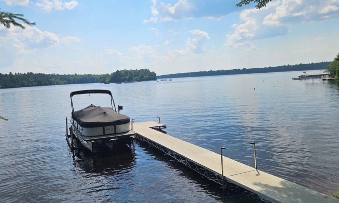 Neillsville House | House ON Lake Arbutus with private dock, rec room and close to ATV trails