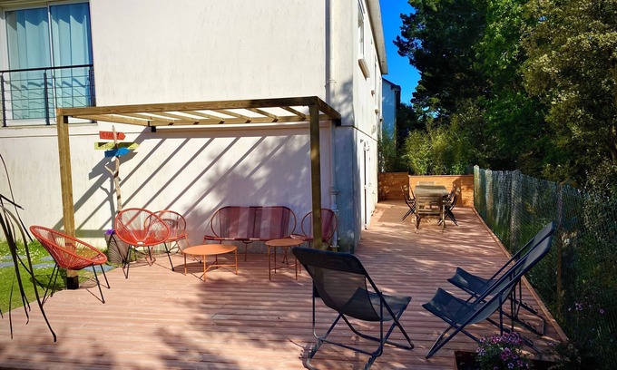 Saint-Marc-sur-Mer House | House Saint Marc sur Mer 15 min walk from the beach near La Baule Guerande.