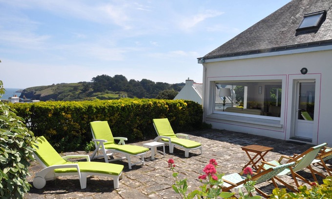 Sauzon House | House SAUZON superb sea view