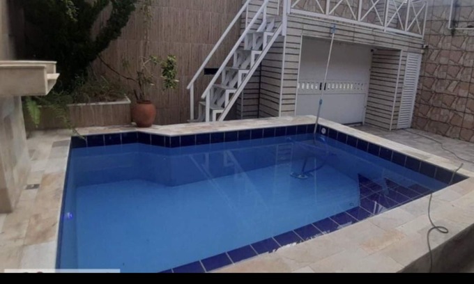 Solemar House | House - Solemar- Praia Grande-block from the beach- 3 Dorm. Pool/ Air Conditioning