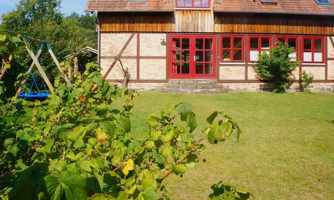 Godendorf House | House with 140 m² for up to 5 people - idyllic half-timbered cottage in Godendorf