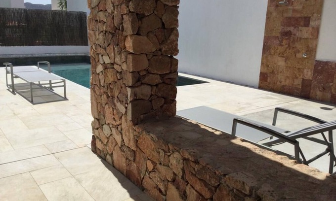 Rodalquilar House | House with 3 bedrooms and 3 bathrooms, private pool, large solarium in Rodalquilar