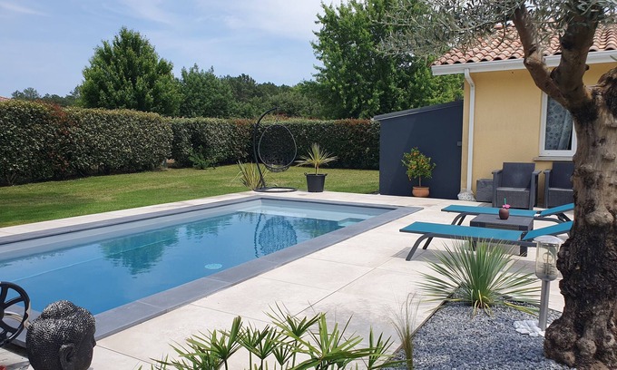 Saint-Paul-en-Born House | House with private pool, in a quiet location close to Mimizan.