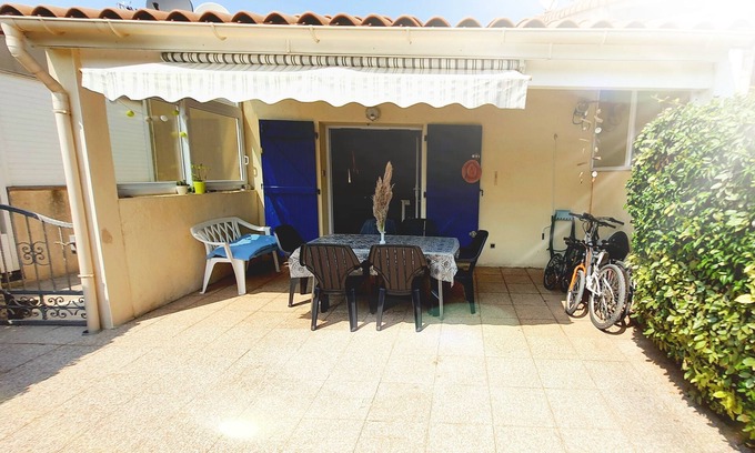 Portiragnes-Plage House | ⭐House with pool, air conditioning, near beach & shops