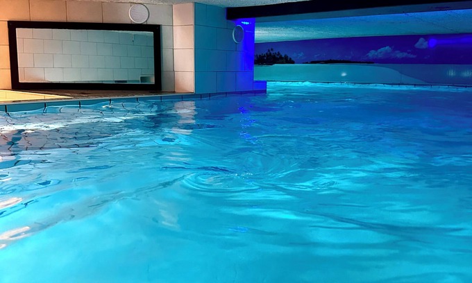 Boqueho House | House with private indoor pool 29° sauna. Summer private indoor and outdoor pools