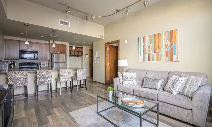 Downtown Steamboat Springs Condo | Howelsen Place A301 | Air Conditioning | Downtown Steamboat