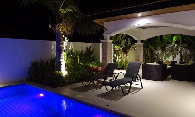 Hua Hin Villa | Hua Hin modern pool villa 2 bedrooms 2 bathrooms