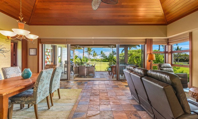 Kaupulehu Villa | Hualalai Fairway Villa 104D - overlooking the 15th tee