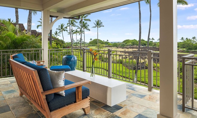 Kaupulehu Villa | Hualalai Luxury Ocean View Ka'ulu Villa - Two Golf Carts Included!