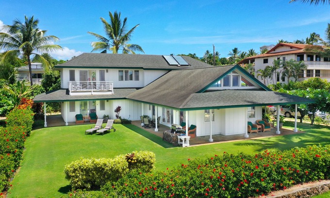 Poipu House | Huge Ocean View Home-40 Second Stroll to the Ocean-Hear the Waves at Night