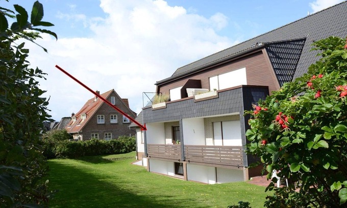 Wenningstedt-Braderup Apartment | Hüs Strönhafer, App. 3 - Modern, 2-room apartment close to the beach with approx. 50