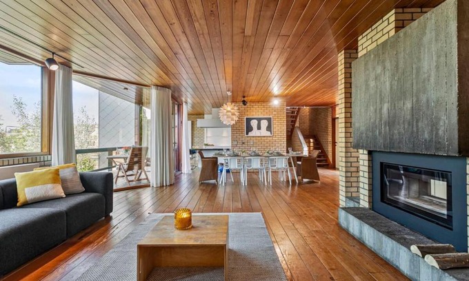 Stene House | Huswell - Modernist design house with garden near the beach
