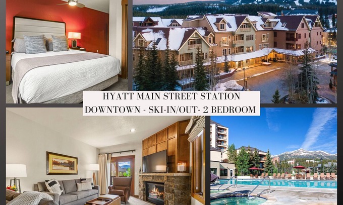 Historic District Condo | Hyatt Main Street Station-Steps to Peak 9 & Downtown