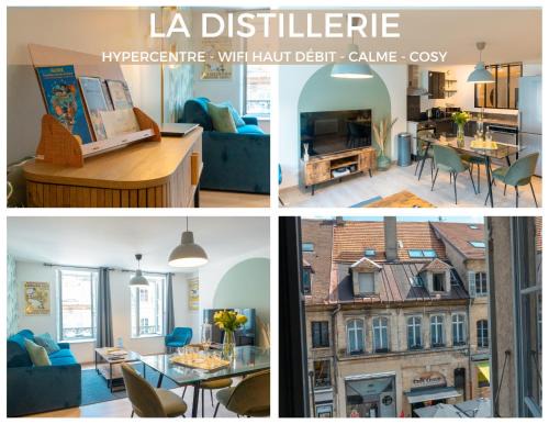 Pontarlier Apartment | Hypercentre, authentique, calme - La distillerie