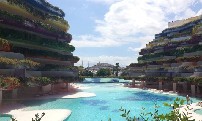 Talamanca Apartment | Ibiza Frontline Apt in Las Boas, best Old Town Views ,Real pictures