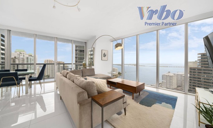 Downtown Miami Condo | ICON W BRICKELL BY IMD MIAMI VACATION RENTALS OCEAN VIEW 2BR/2BA
