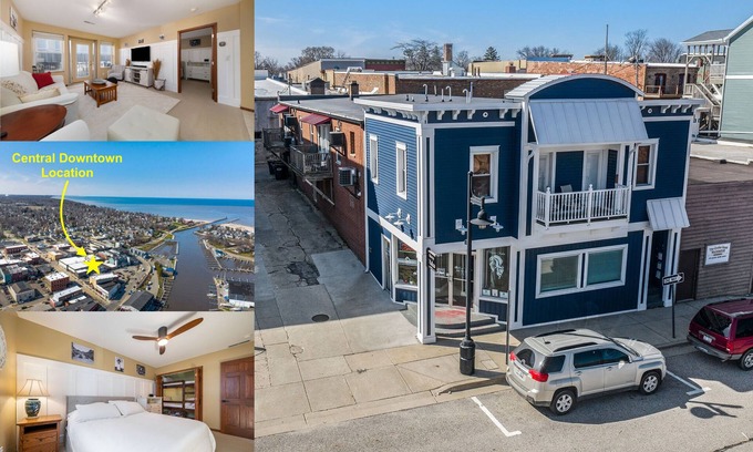 South Haven Condo | Ideal for couples with a central location steps from everything!