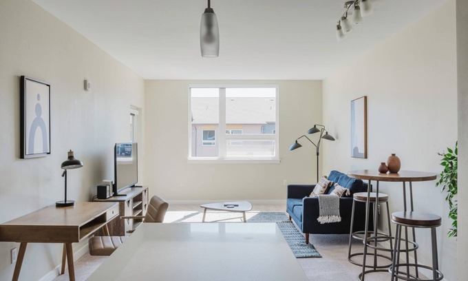 Newcastle Apartment | Ideal Newcastle 1BR w/Gym, Pool, Pet Area & W/D, by Blueground