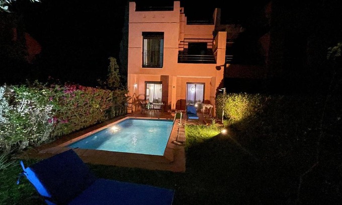 Tassoultante House | IDEAL Villa vue golf au Wake bord de Marrakech