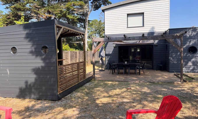 Ile-Tudy House | ILE TUDY - Contemporary house 6 places with garden 100m from the beach