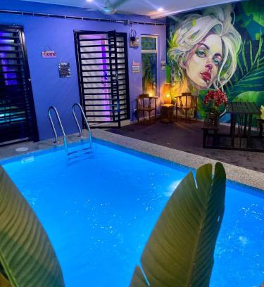 Port Dickson House | Ilham Restu Homestay Private Pool MSLIM ONLY
