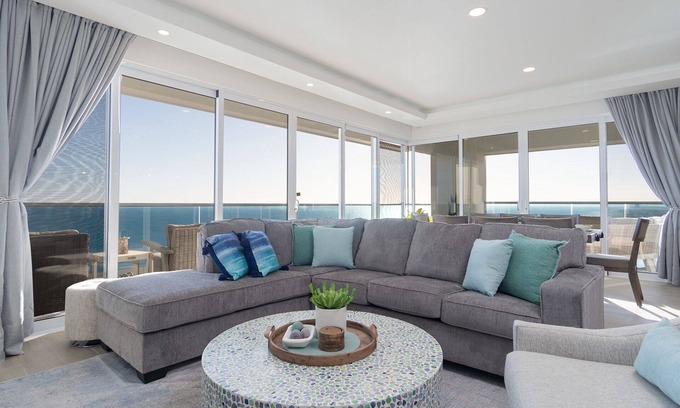 Puerto Penasco Condo | Impressive & beautiful 3 bedroom end unit Ocean Front Encantame C-1901