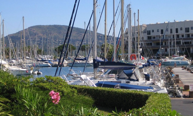 Port Cogolin Apartment | In a pretty residence located at the cogolin marines sea view gulf of st tropez
