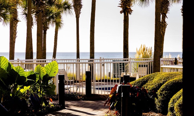Panama City Beach Condo | In Demand: First Floor, No Elevators, Poolside with Walkout to Beach & Pool.