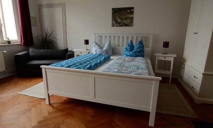 Quedlinburg Apartment | In the center of Quedlinburg, quiet and with a view of the garden and parking space