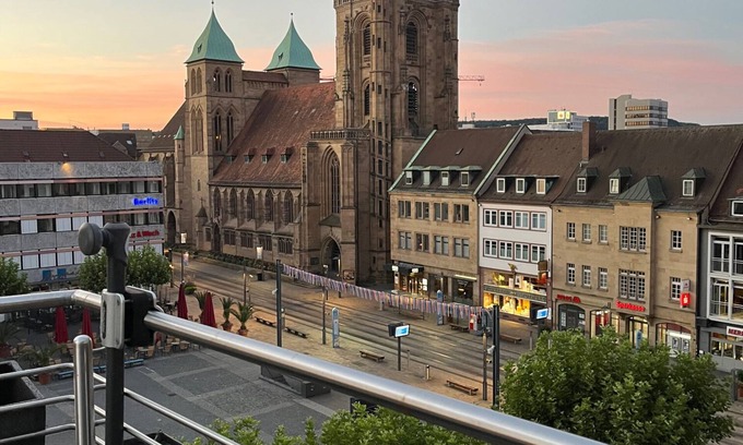 Heilbronn Apartment | In the heart of Heilbronn* Unique* View of the market square